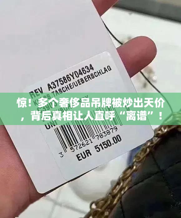 多个奢侈品吊牌被炒出天价