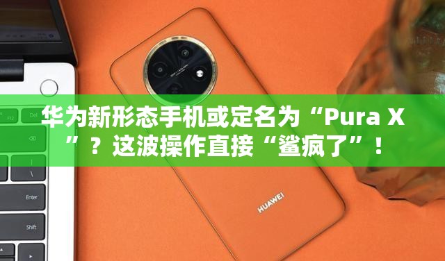 华为新形态手机或定名为“Pura X”？这波操作直接“鲨疯了”！