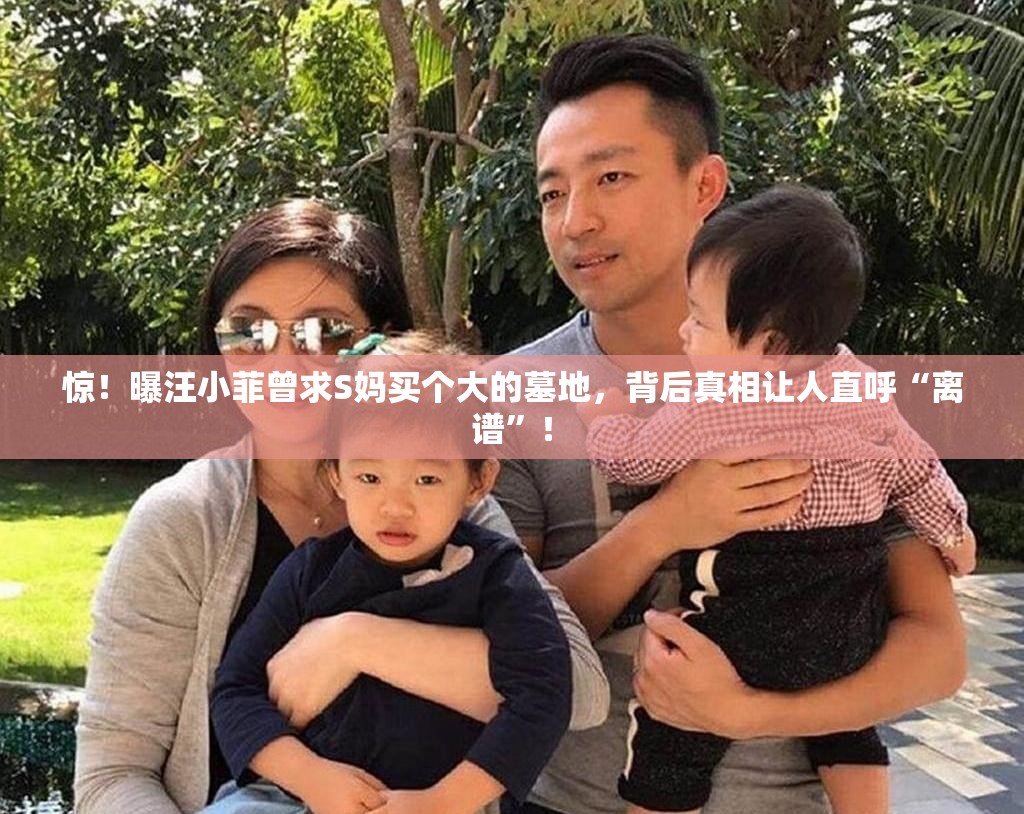 惊！曝汪小菲曾求S妈买个大的墓地，背后真相让人直呼“离谱”！